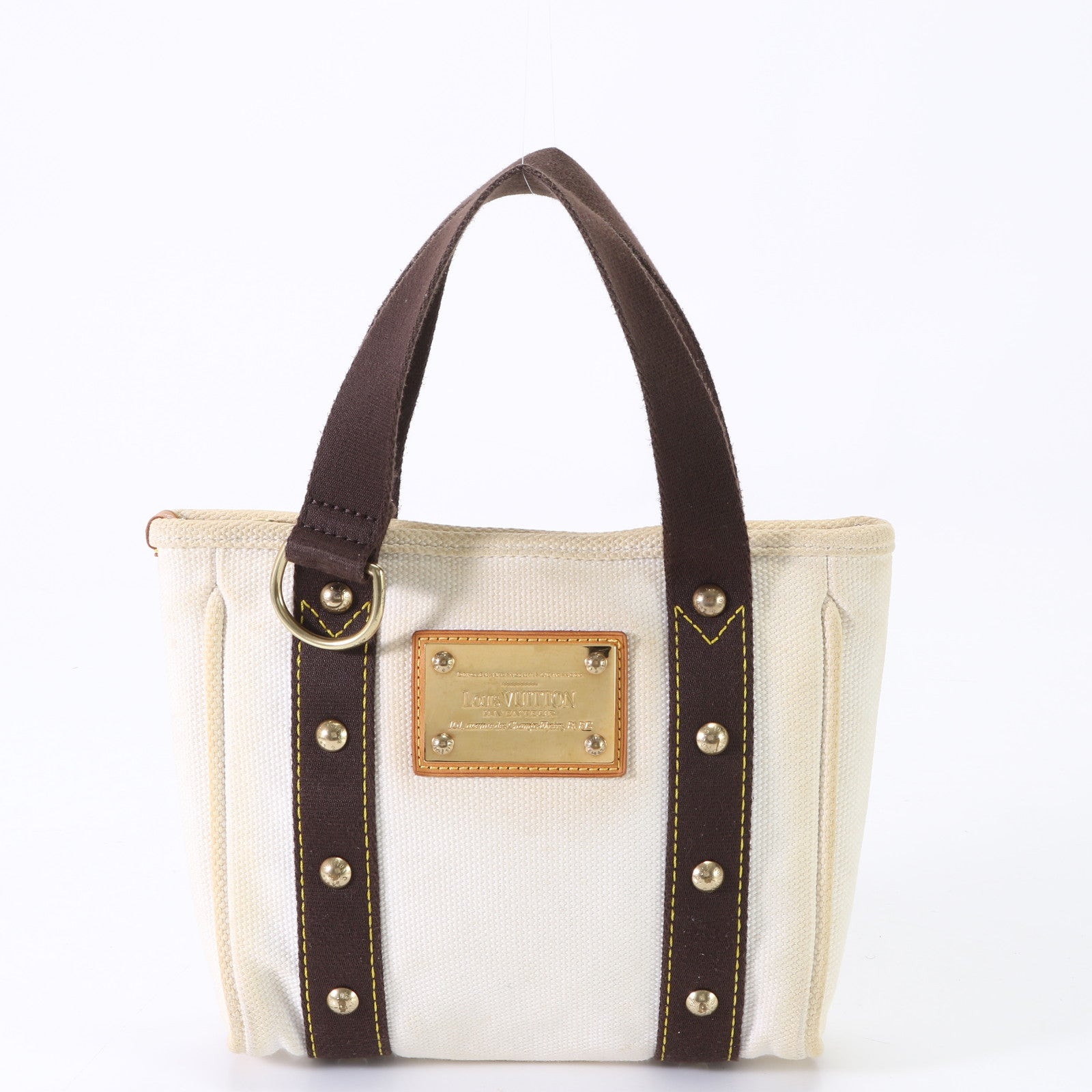 ルイヴィトン アンティグア カバ PM M40039 ハンドバッグ トート トップハンドル ショルダー レザー 婦人 定番 レディース EEE U1-8