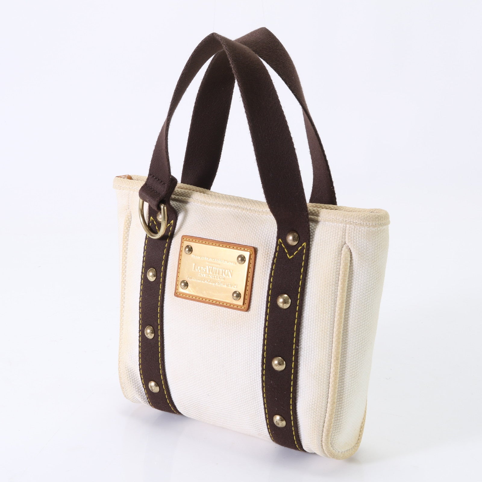 ルイヴィトン アンティグア カバ PM M40039 ハンドバッグ トート トップハンドル ショルダー レザー 婦人 定番 レディース EEE U1-8