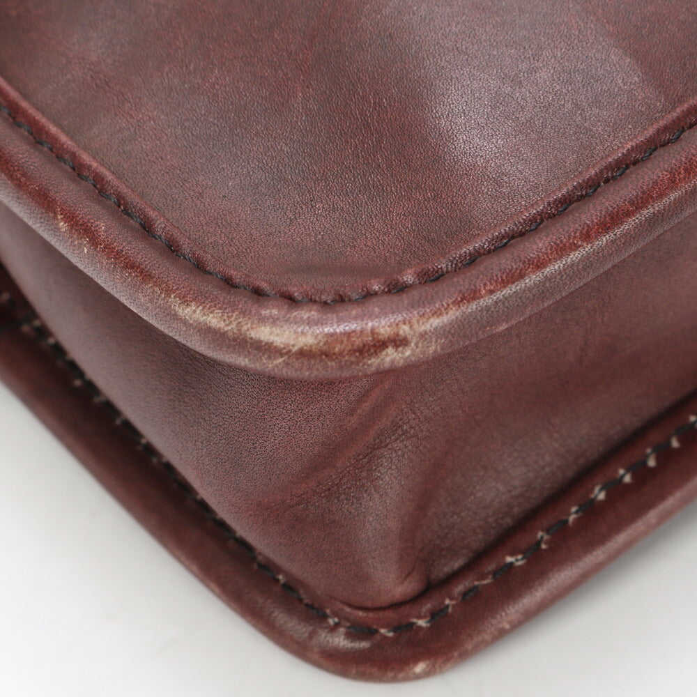 美品 ベルルッティ ジャーナリスト レザー ショルダーバッグ 斜め掛け メッセンジャー ビジネス 通勤 ブランド 高級 MRY AV1-10