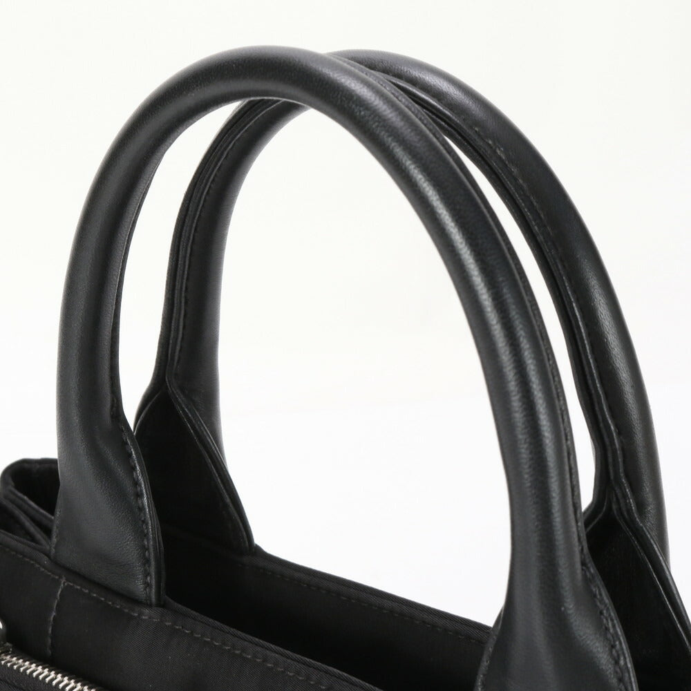 極美品 プラダ ギャランティ付 テスート ナイロン レザー 2WAY ショルダーバッグ 1BG364 斜め掛け ハンド トート レディース EEE AW1-4