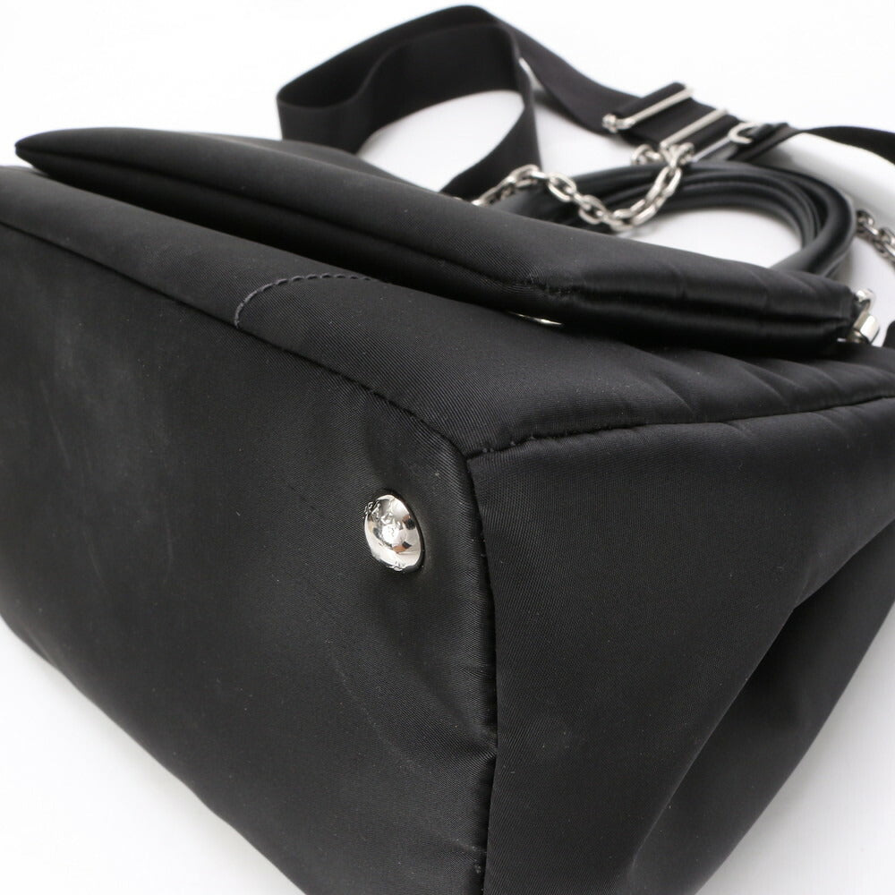 極美品 プラダ ギャランティ付 テスート ナイロン レザー 2WAY ショルダーバッグ 1BG364 斜め掛け ハンド トート レディース EEE AW1-4