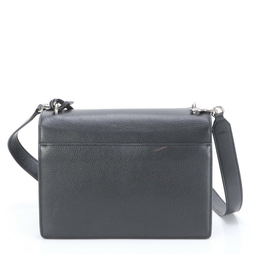 極美品 YSL イヴ サンローラン サンセット レザー ショルダーバッグ 斜め掛け ハンド トート シルバー 金具 レディース ELE BH5-7