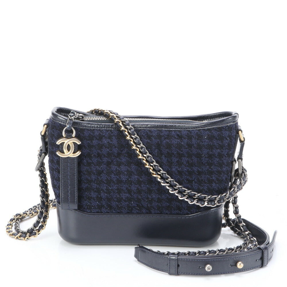 新品同様 シャネル シリアルシール付 ガブリエル ドゥ シャネル レザー 2WAY ショルダーバッグ 斜め掛け レディース ENE BH18-3