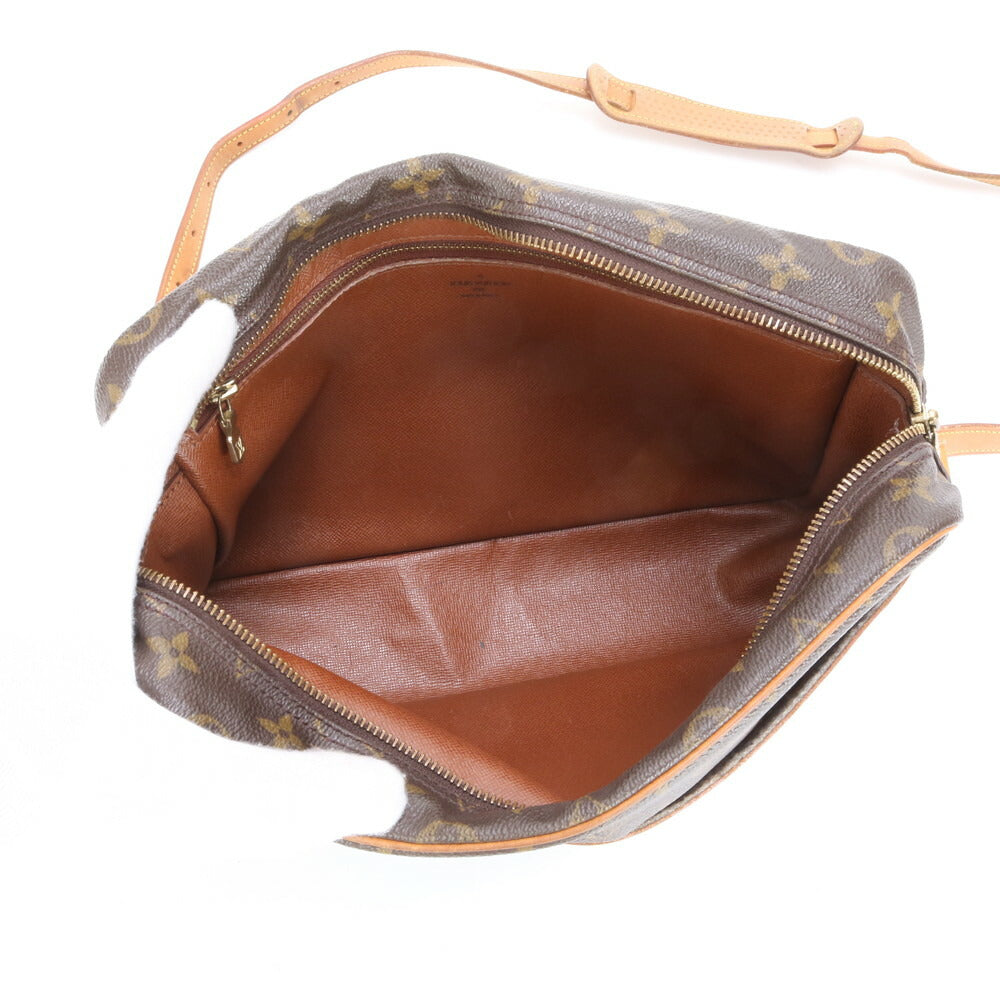 ルイヴィトン モノグラム トロカデロ 27 M51274 レザー ショルダーバッグ 斜め掛け ハンド トート ブラウン レディース EEE BP21-1