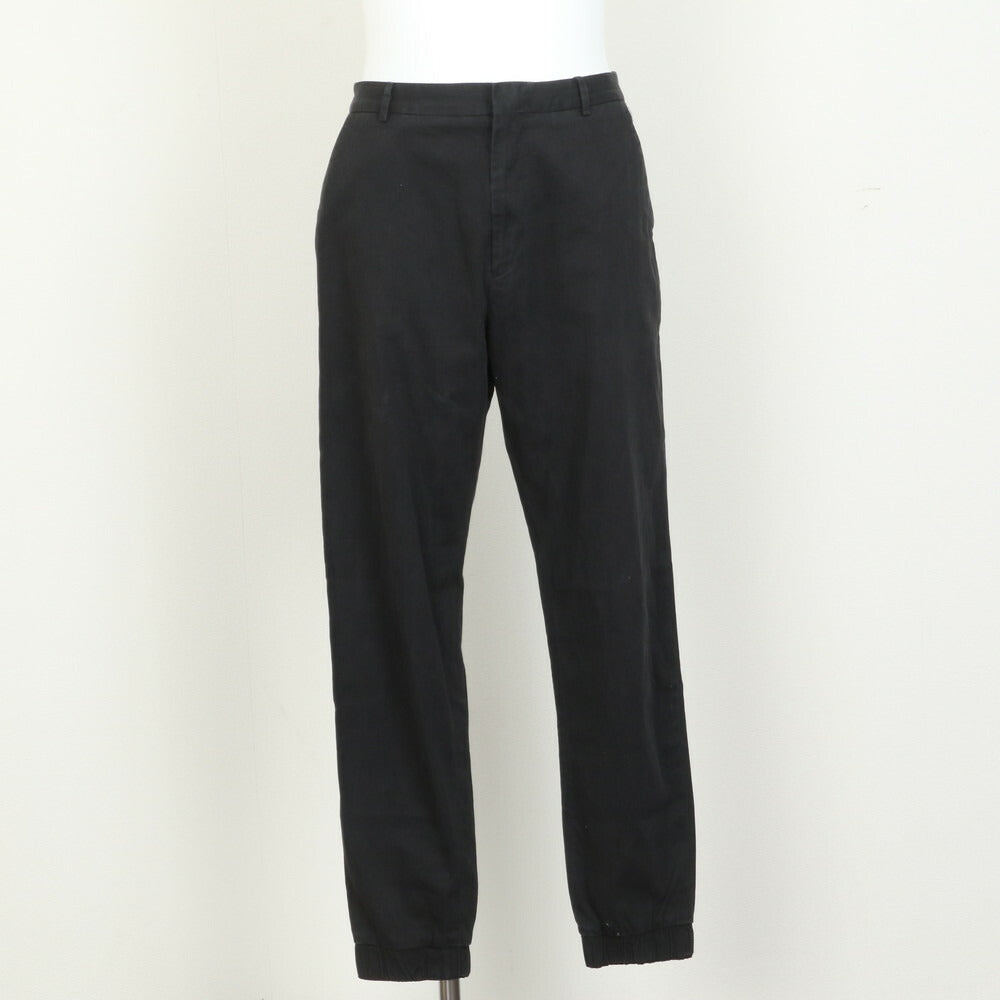 美品 KENZO ケンゾー ストレート パンツ ファッション ボトムス ズボン アパレル 洋服 ブラック メンズ EUE BQ11-4