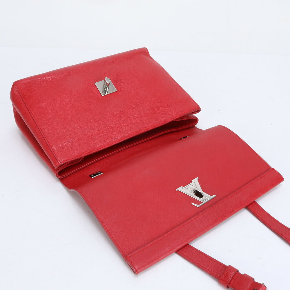 美品 ルイヴィトン ロックミー 2 ルビー M50363 レザー 2WAY ショルダーバッグ 斜め掛け ハンド トート レディース MMM BQ24-1