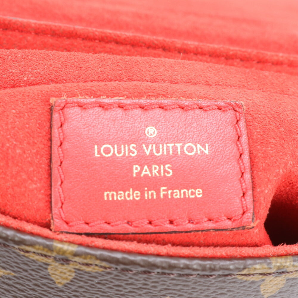 新品同様 ルイヴィトン モノグラム ロッキー BB コクリコ M44322 レザー 2WAY ショルダーバッグ 斜め掛け レディース MMM BQ25-10