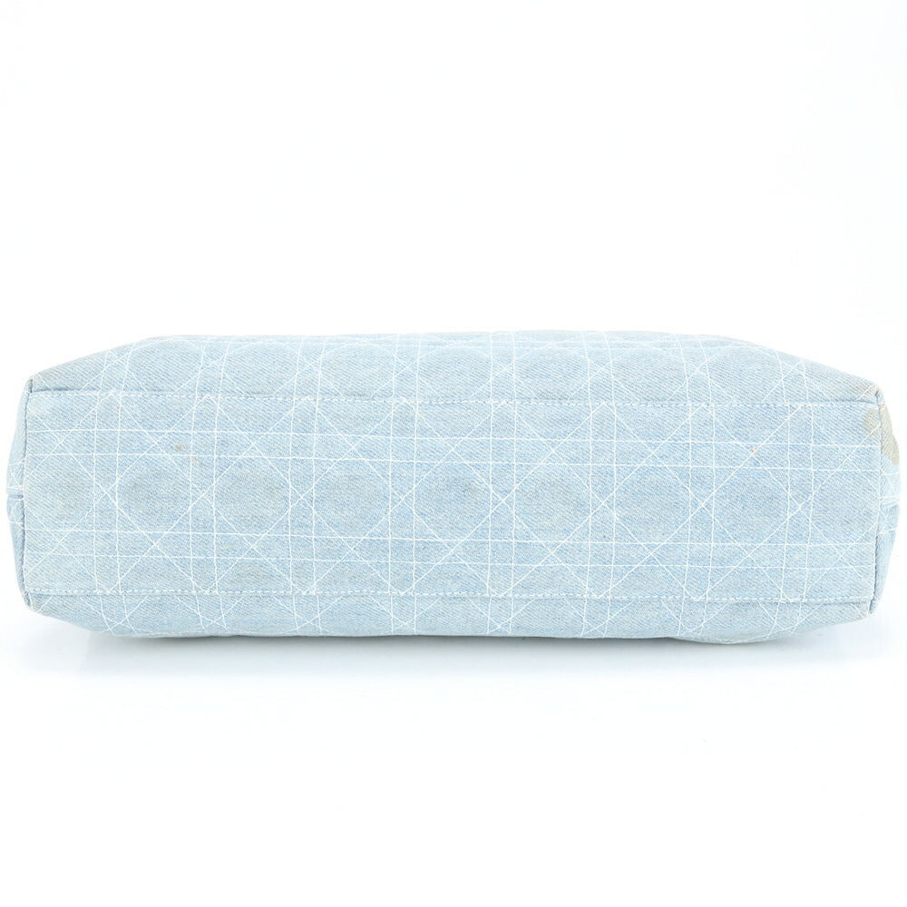 ディオール ギャランティカード カナージュ レディディオール デニム 2WAY トート バッグ 斜め掛け ショルダー レディース RRE BR3-1