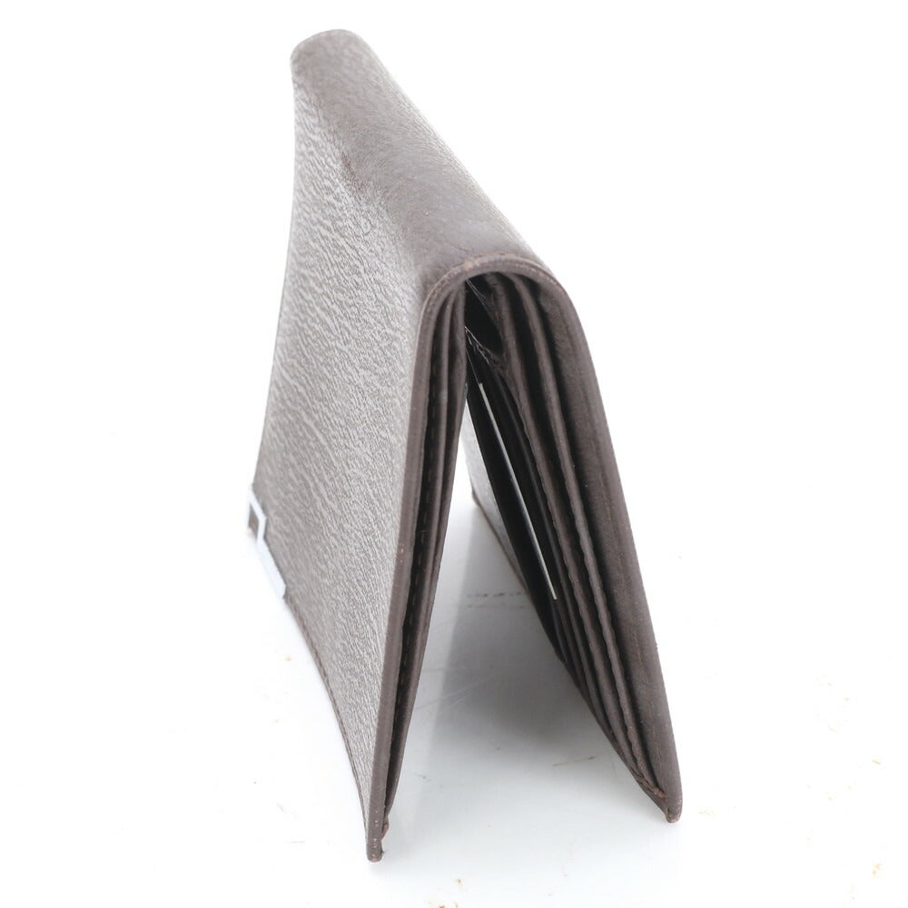 ダンヒル ギャランティカード付 レザー 二つ折り 財布 長財布 コンパクト ウォレット ブラウン ラウンドファスナー メンズ EUE BR8-2