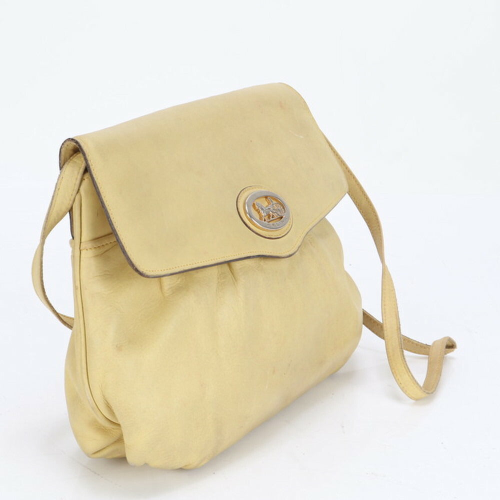 ヴィンテージ セリーヌ 馬車金具 レザー ショルダーバッグ 斜め掛け クロスボディ ハンド トート レディース RRE CG21-1