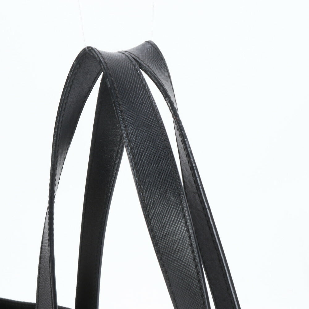 美品 プラダ テスート ナイロン 三角ロゴ バスケット ベアー レザー トート バッグ 肩掛け ショルダー ハンド A4 レディース RRE BU1-6