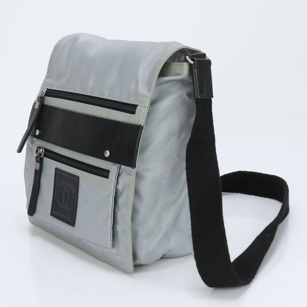 シャネル ギャランティカード シリアルシール付 スポーツ レザー ショルダーバッグ 斜め掛け メッセンジャー 通勤 メンズ EEE BV5-7