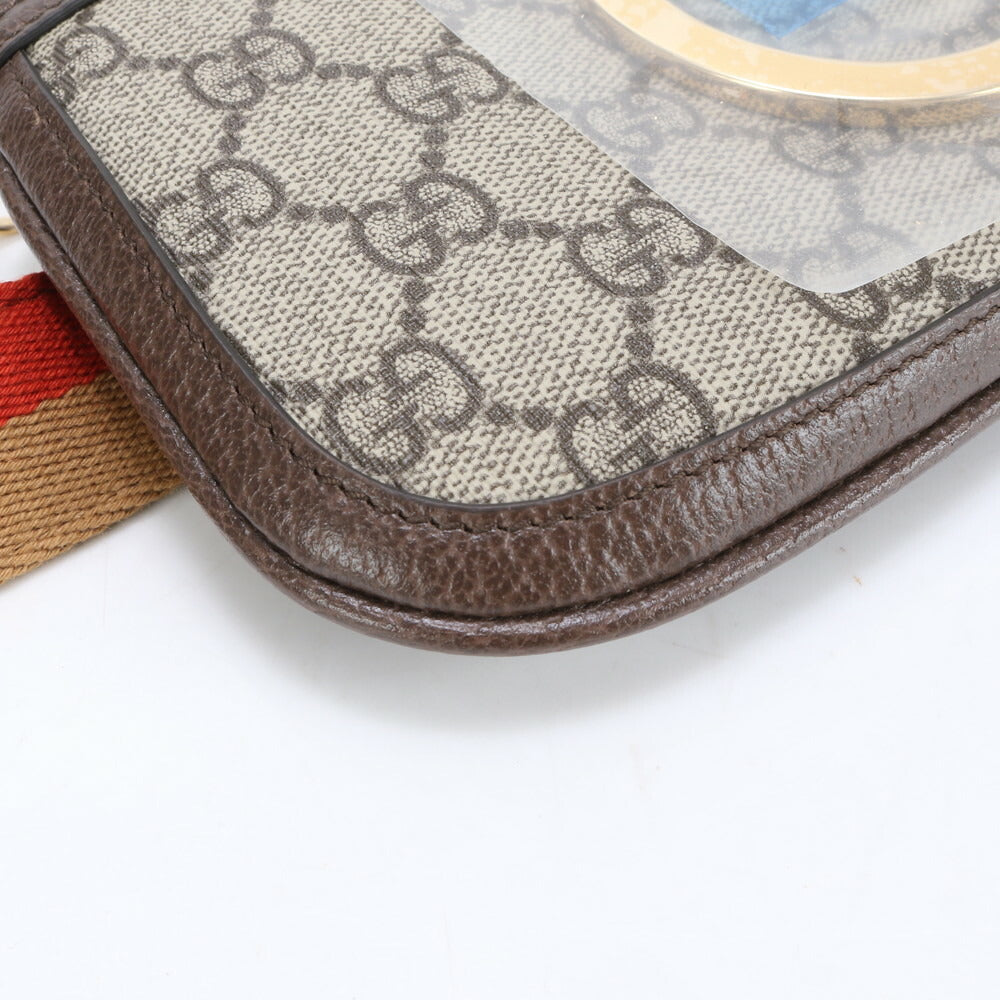 未使用 グッチ GGスプリーム ブロンディ ミニ ベルトバッグ 702614 バッグ レザー ウエスト ポーチ メンズ レディース RRM BV8-10