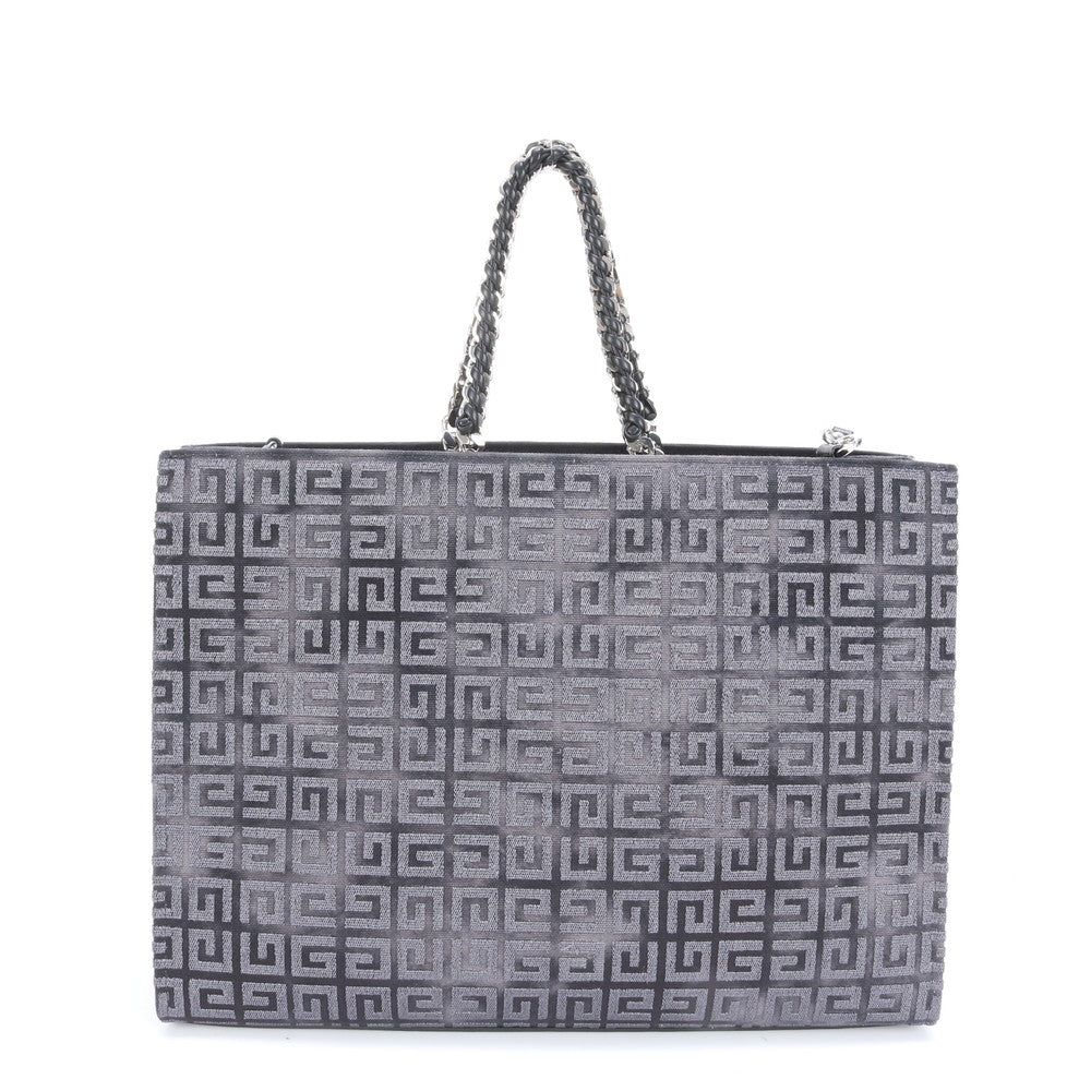 新品同様 ジバンシー G トート ミディアム レザー 2WAY ショルダー バッグ チェーン 肩掛け ハンド A4 レディース EEE BW10-1