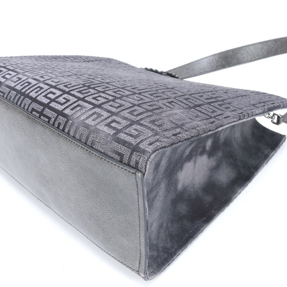 新品同様 ジバンシー G トート ミディアム レザー 2WAY ショルダー バッグ チェーン 肩掛け ハンド A4 レディース EEE BW10-1