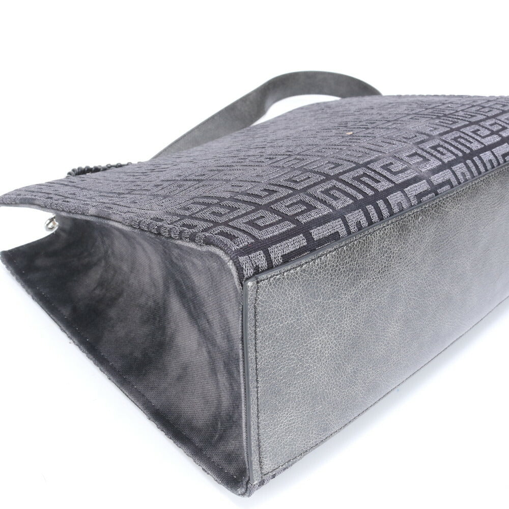 新品同様 ジバンシー G トート ミディアム レザー 2WAY ショルダー バッグ チェーン 肩掛け ハンド A4 レディース EEE BW10-1