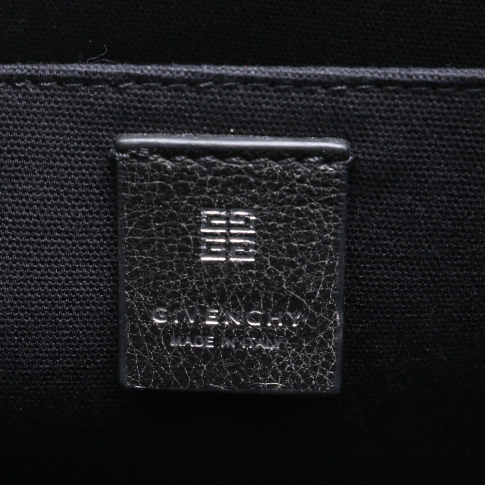 新品同様 ジバンシー G トート ミディアム レザー 2WAY ショルダー バッグ チェーン 肩掛け ハンド A4 レディース EEE BW10-1