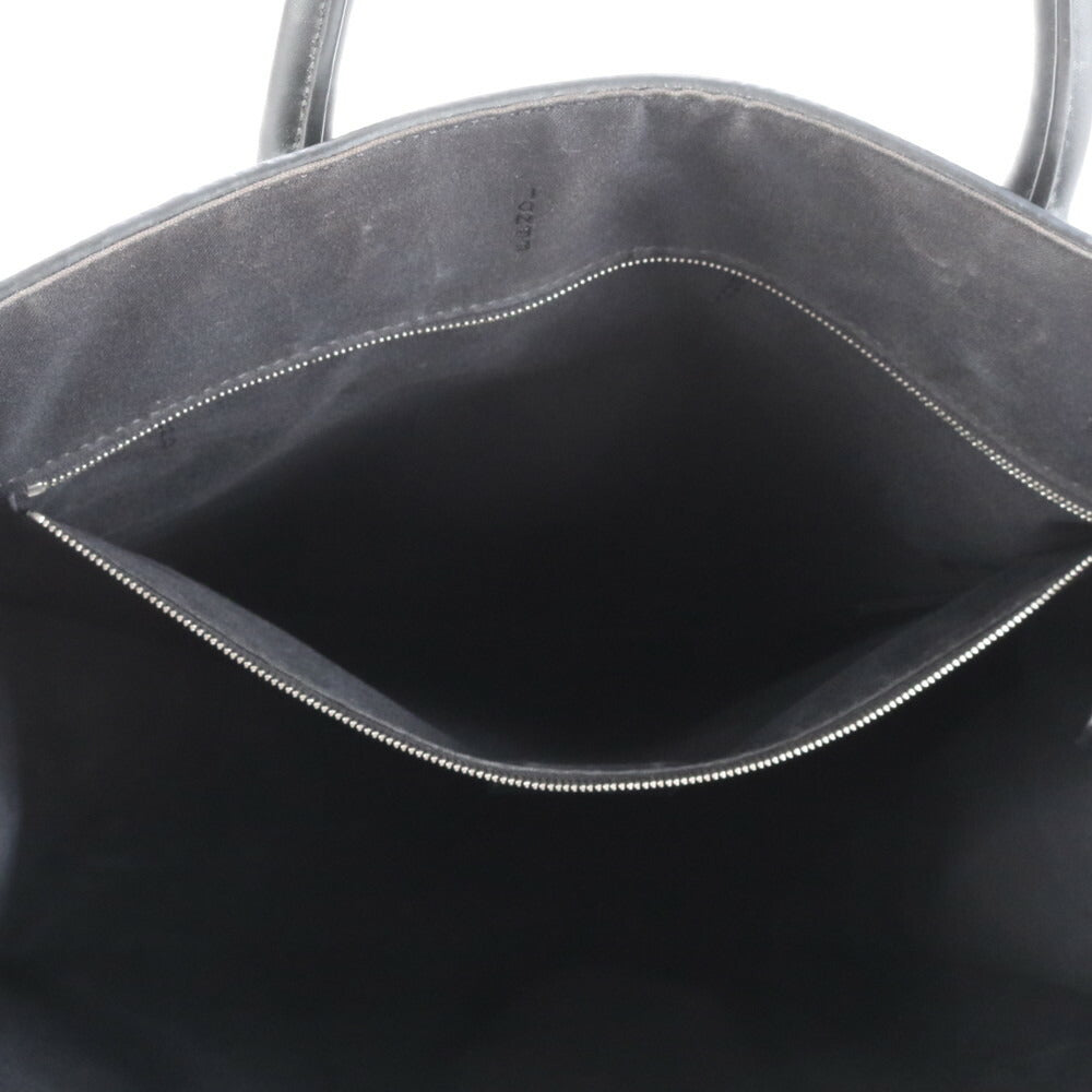 極美品 フェンディ ズッカ バーティカル トート バッグ 7VA578 レザー 2WAY 斜め掛け ショルダー ビジネス 通勤 A4 メンズ EEE BW9-6
