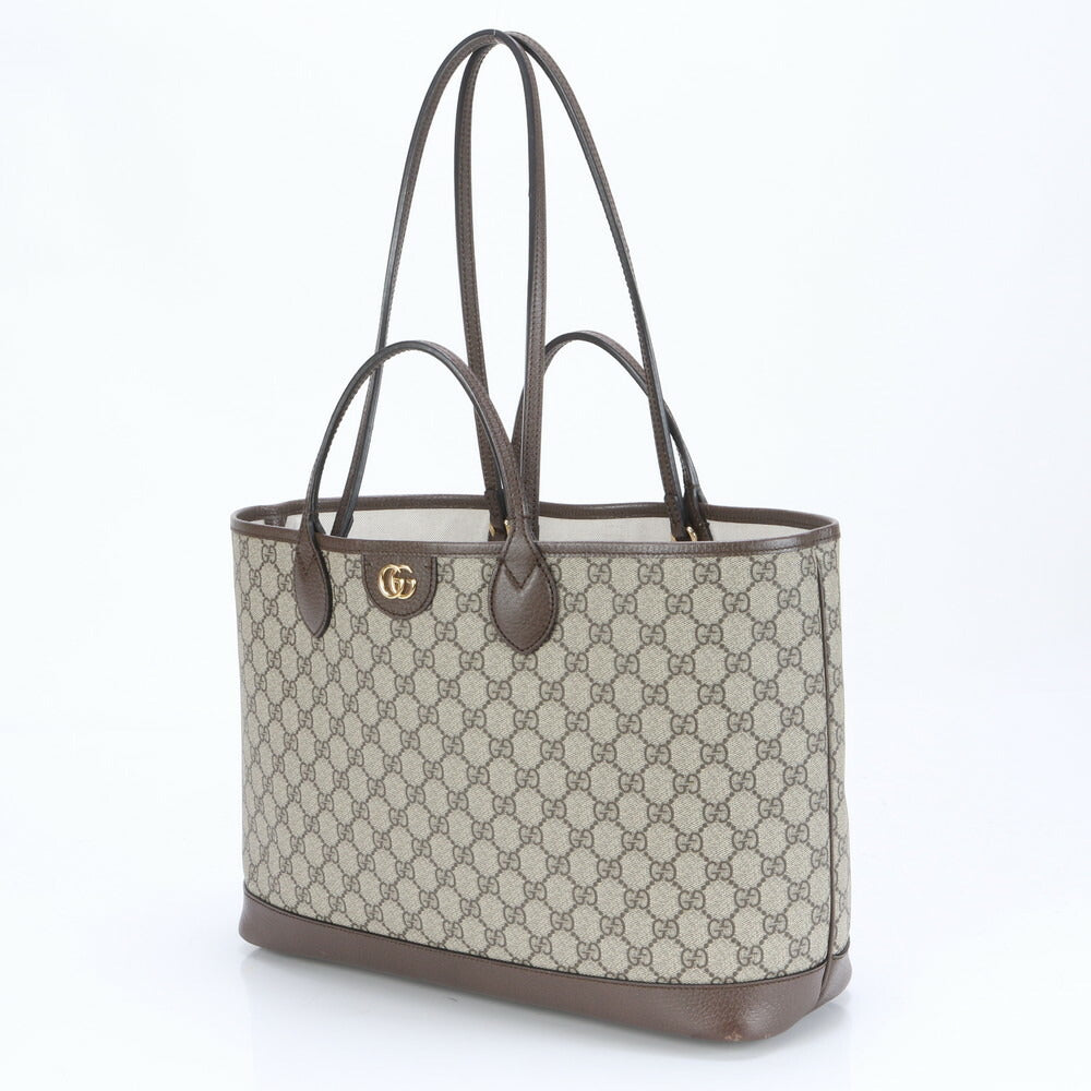 極美品 グッチ 739730 オフィディア GGスプリーム 2WAY トート バッグ 肩掛け ショルダー 通勤 レザー A4 レディース MCM BX1-6