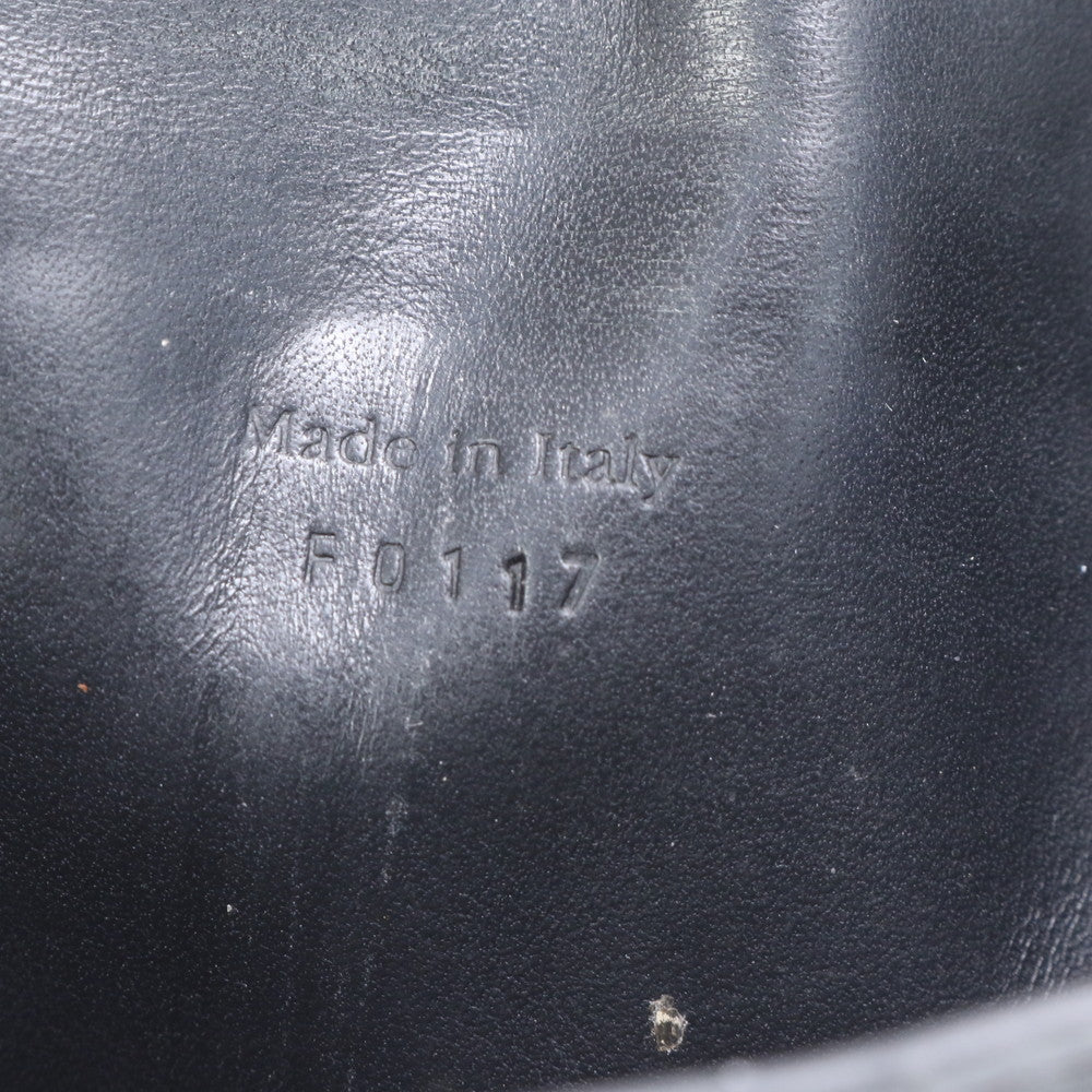 ベルルッティ セコイア カリグラフィ スクリット レザー 長財布 二つ折り ロング ウォレット 札入れ ブラック メンズ EEE BX12-6