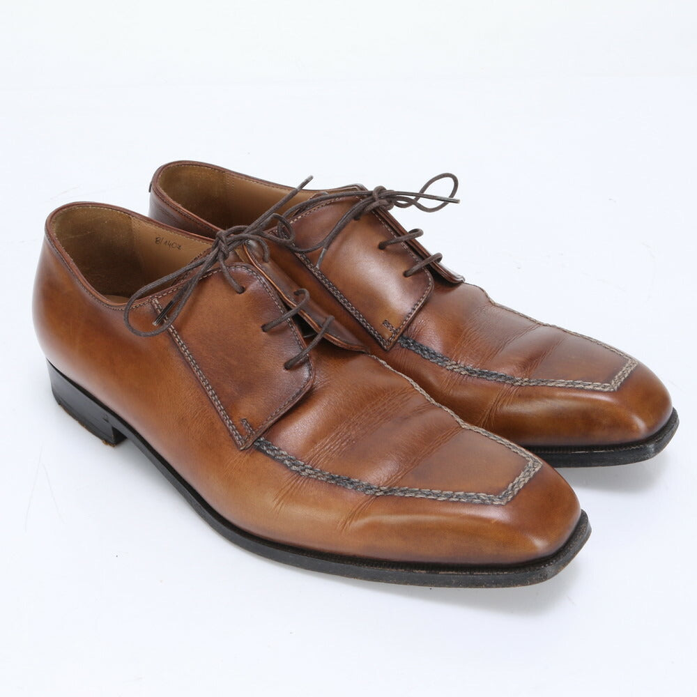 ベルルッティ レザー ビジネス シューズ レースアップ 靴 革靴 ローファー 紳士 8 26.5cm 相当 メンズ EEE BX12-9