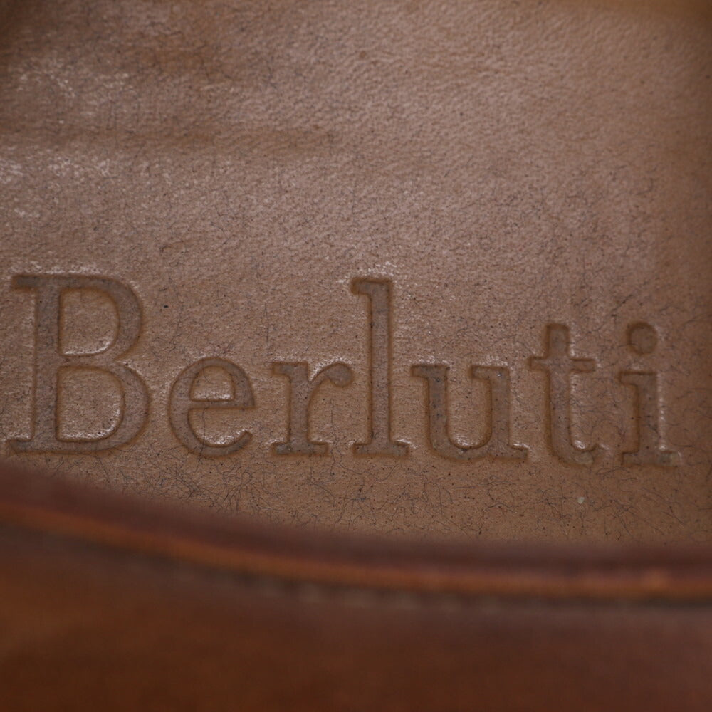 ベルルッティ レザー ビジネス シューズ レースアップ 靴 革靴 ローファー 紳士 8 26.5cm 相当 メンズ EEE BX12-9