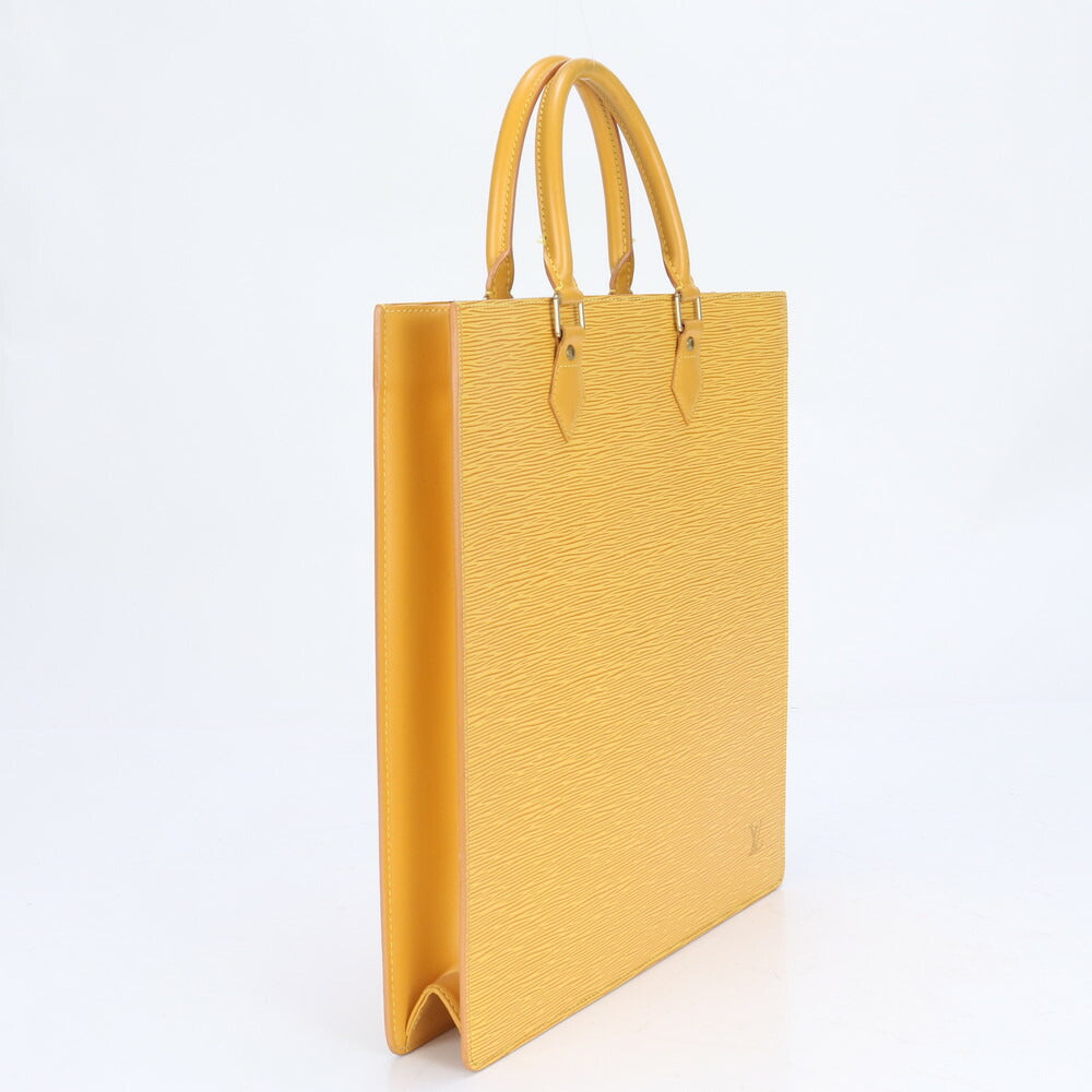 ルイヴィトン エピ サック プラ M52079 レザー トート バッグ 肩掛け ショルダー ハンド A4 レディース EUE BY20-4