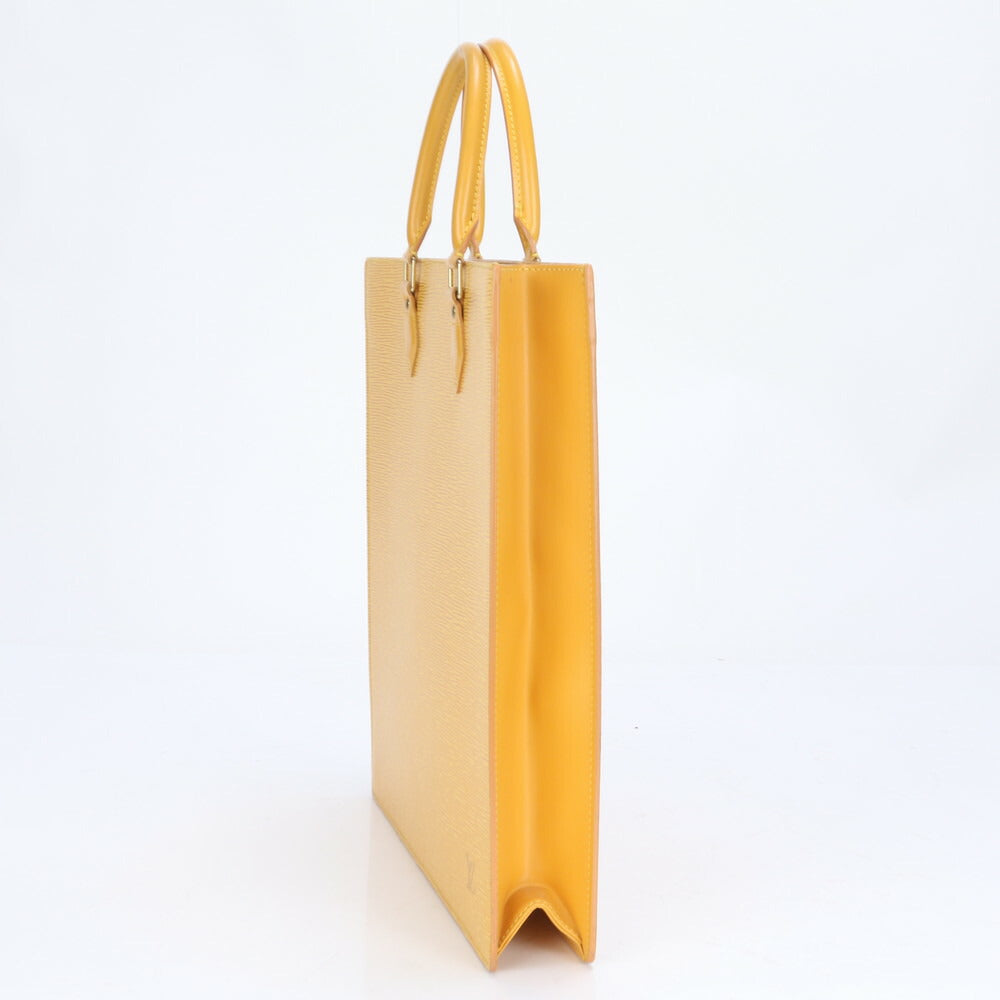 ルイヴィトン エピ サック プラ M52079 レザー トート バッグ 肩掛け ショルダー ハンド A4 レディース EUE BY20-4