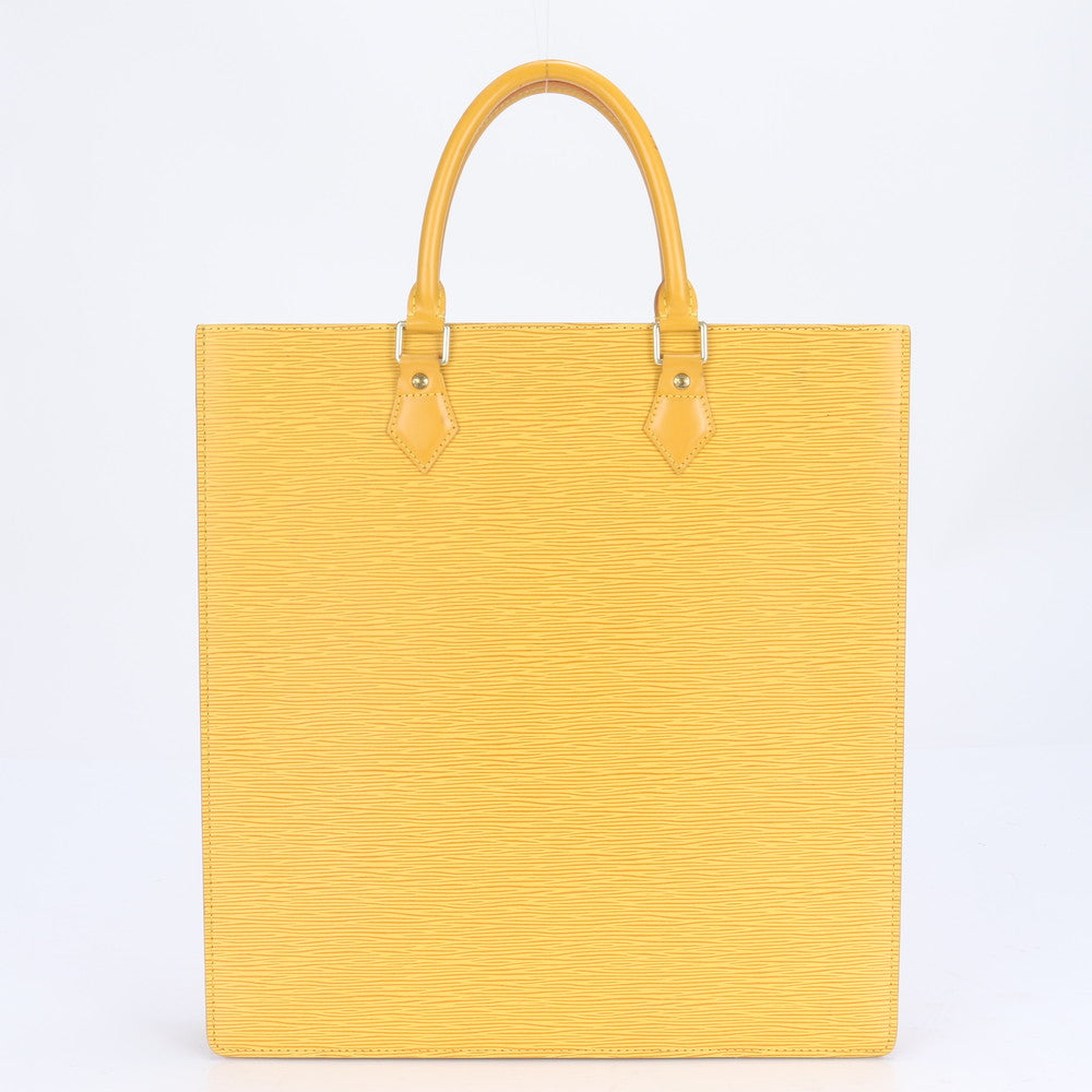 ルイヴィトン エピ サック プラ M52079 レザー トート バッグ 肩掛け ショルダー ハンド A4 レディース EUE BY20-4