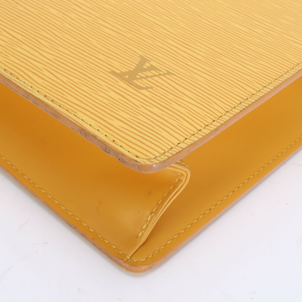 ルイヴィトン エピ サック プラ M52079 レザー トート バッグ 肩掛け ショルダー ハンド A4 レディース EUE BY20-4