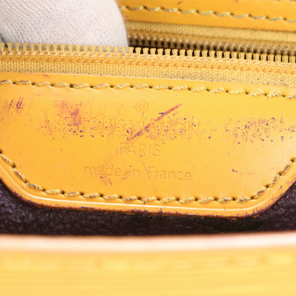 ルイヴィトン エピ サック プラ M52079 レザー トート バッグ 肩掛け ショルダー ハンド A4 レディース EUE BY20-4