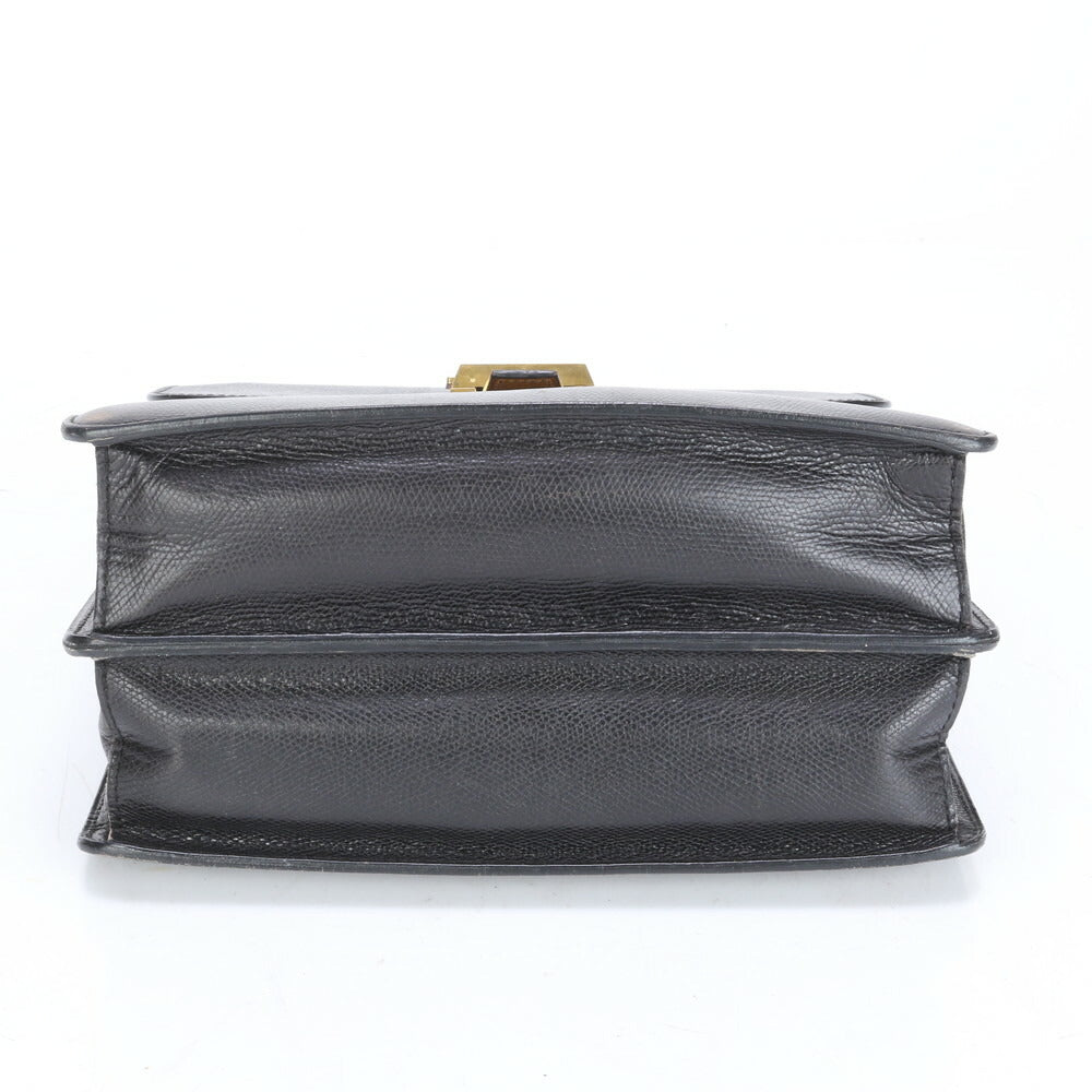 モラビト レザー トート バッグ 肩掛け ショルダー ハンド ブラック 黒 ゴールド 金具 レディース EEE BZ5-8