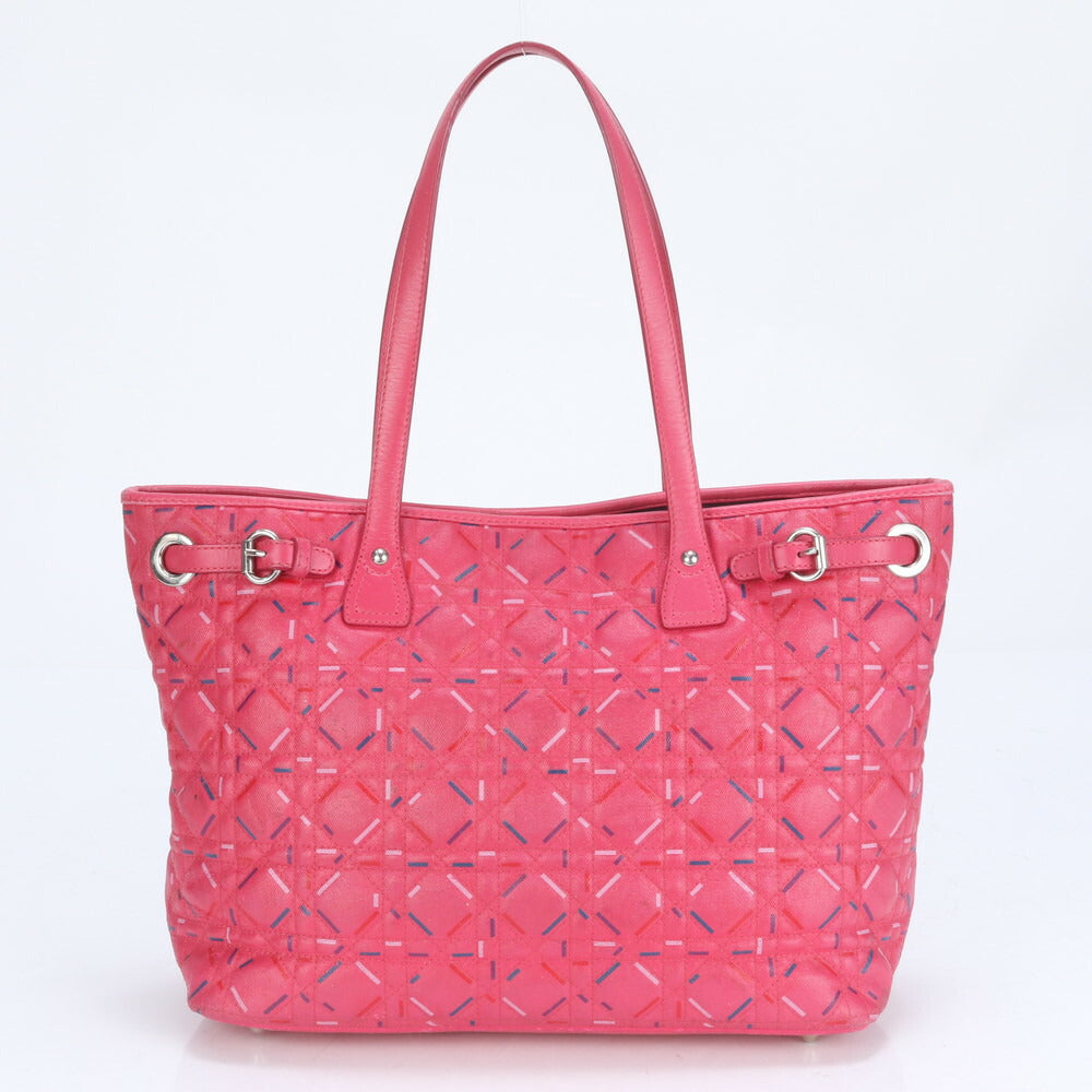 クリスチャンディオール カナージュ パナレア レザー トート バッグ 肩掛け ショルダー ハンド A4 レディース ECE CA15-8