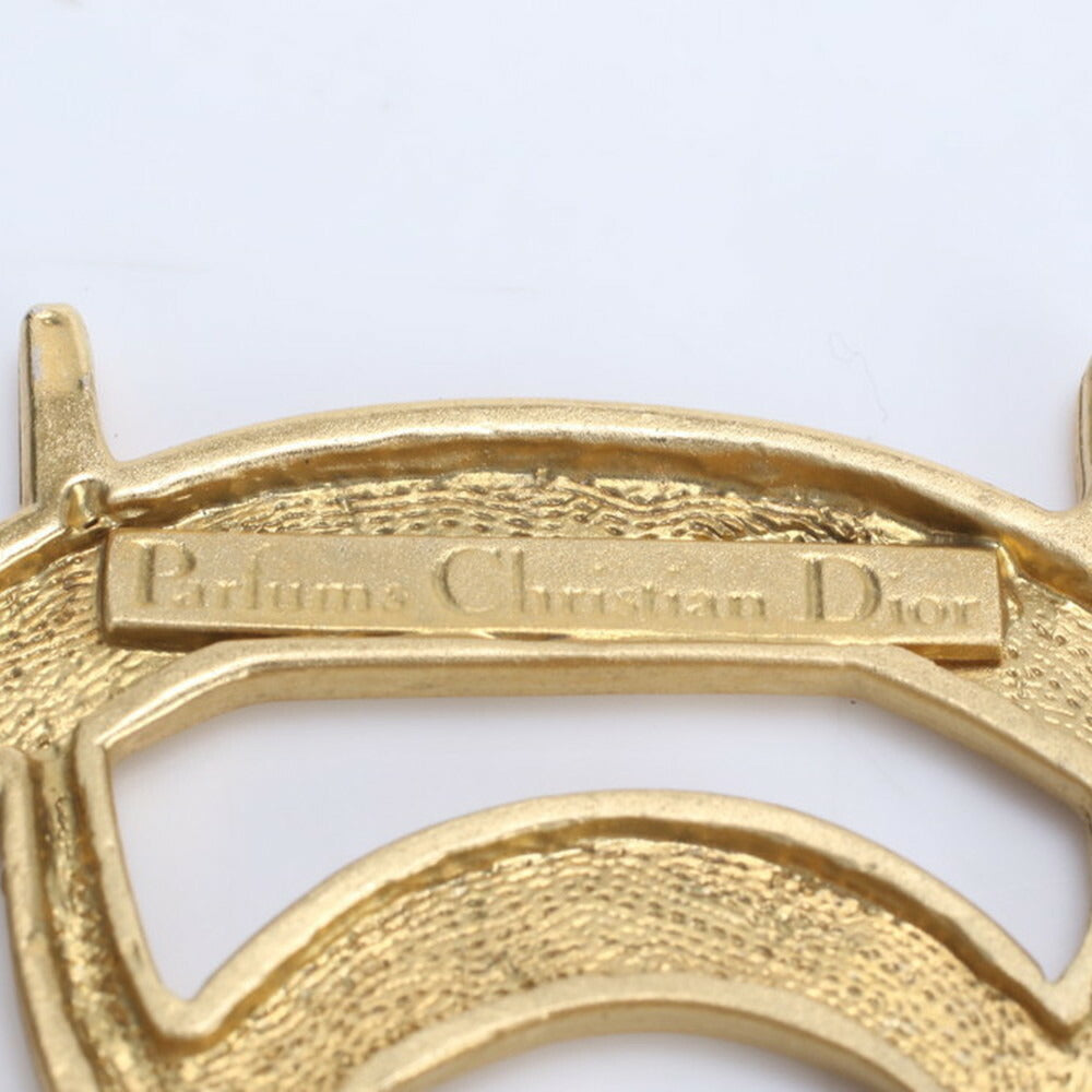 美品 クリスチャンディオール ロゴ ピンブローチ ピンバッチ ゴールド アクセサリー コサージュ レディース RRE CG23-1