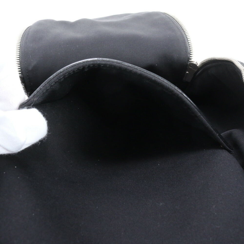 極美品 ディオール オム レザー ナイロン ボディバッグ 斜め掛け ボディ ウエストポーチ ショルダー ブラック メンズ RRM CC23-8