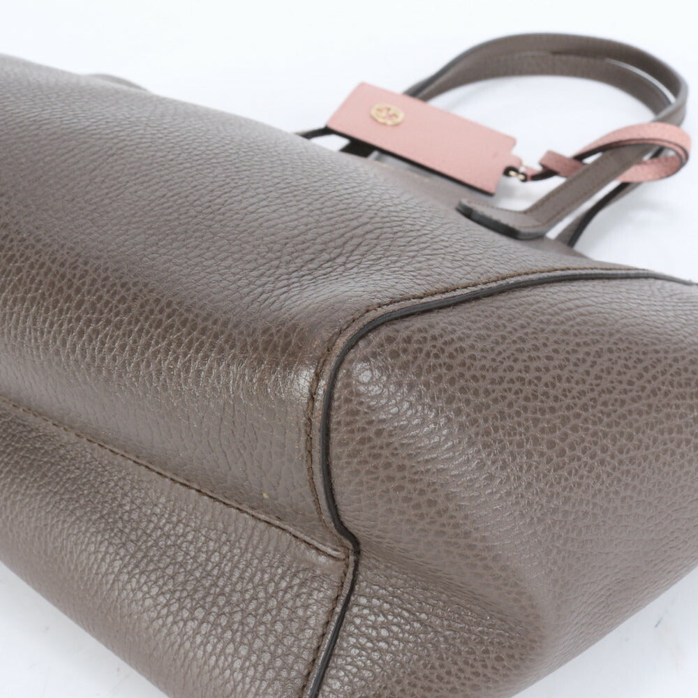 グッチ GG インターロッキングG スウィング トート バッグ レザー 肩掛け ショルダー ハンド A4 ブラウン 354408 レディース ECE CE1-3