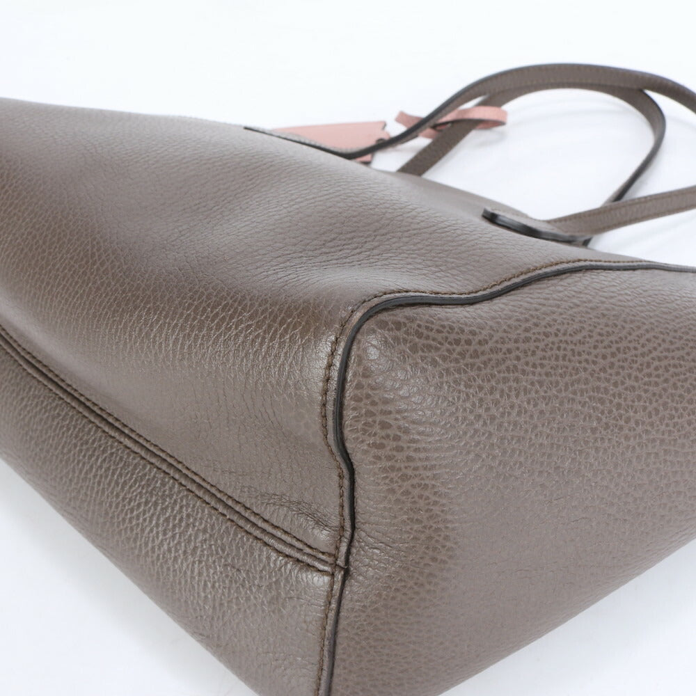 グッチ GG インターロッキングG スウィング トート バッグ レザー 肩掛け ショルダー ハンド A4 ブラウン 354408 レディース ECE CE1-3