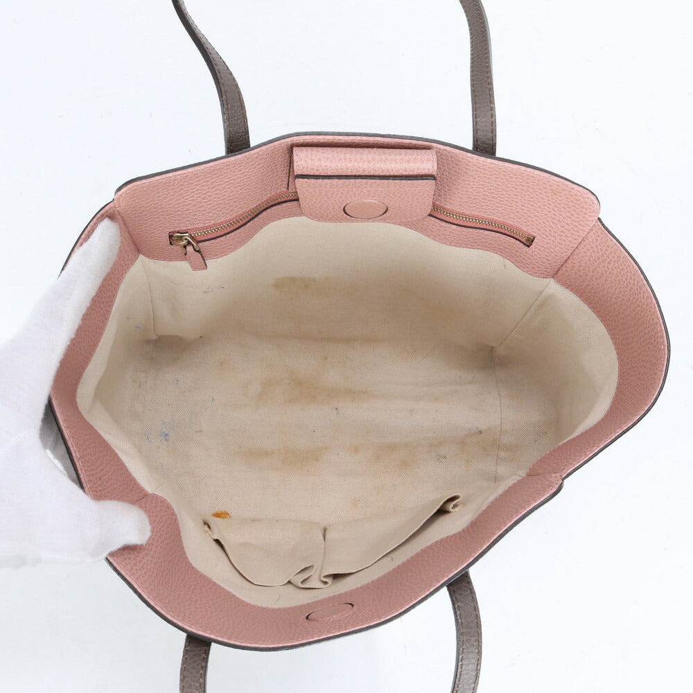 グッチ GG インターロッキングG スウィング トート バッグ レザー 肩掛け ショルダー ハンド A4 ブラウン 354408 レディース ECE CE1-3