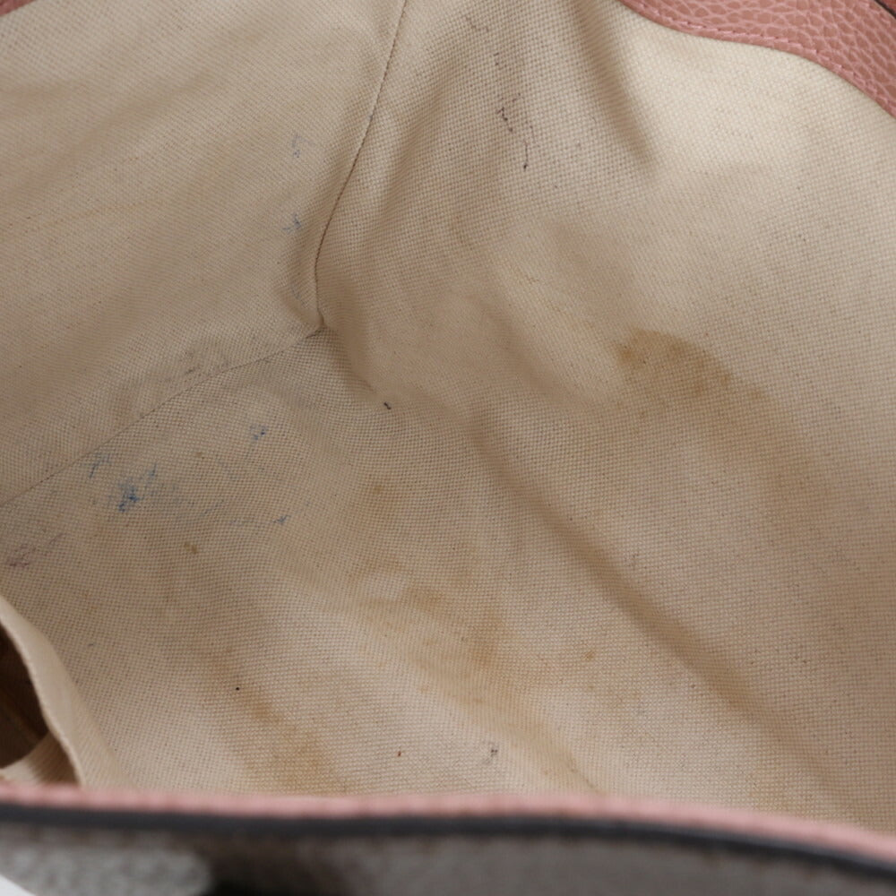 グッチ GG インターロッキングG スウィング トート バッグ レザー 肩掛け ショルダー ハンド A4 ブラウン 354408 レディース ECE CE1-3