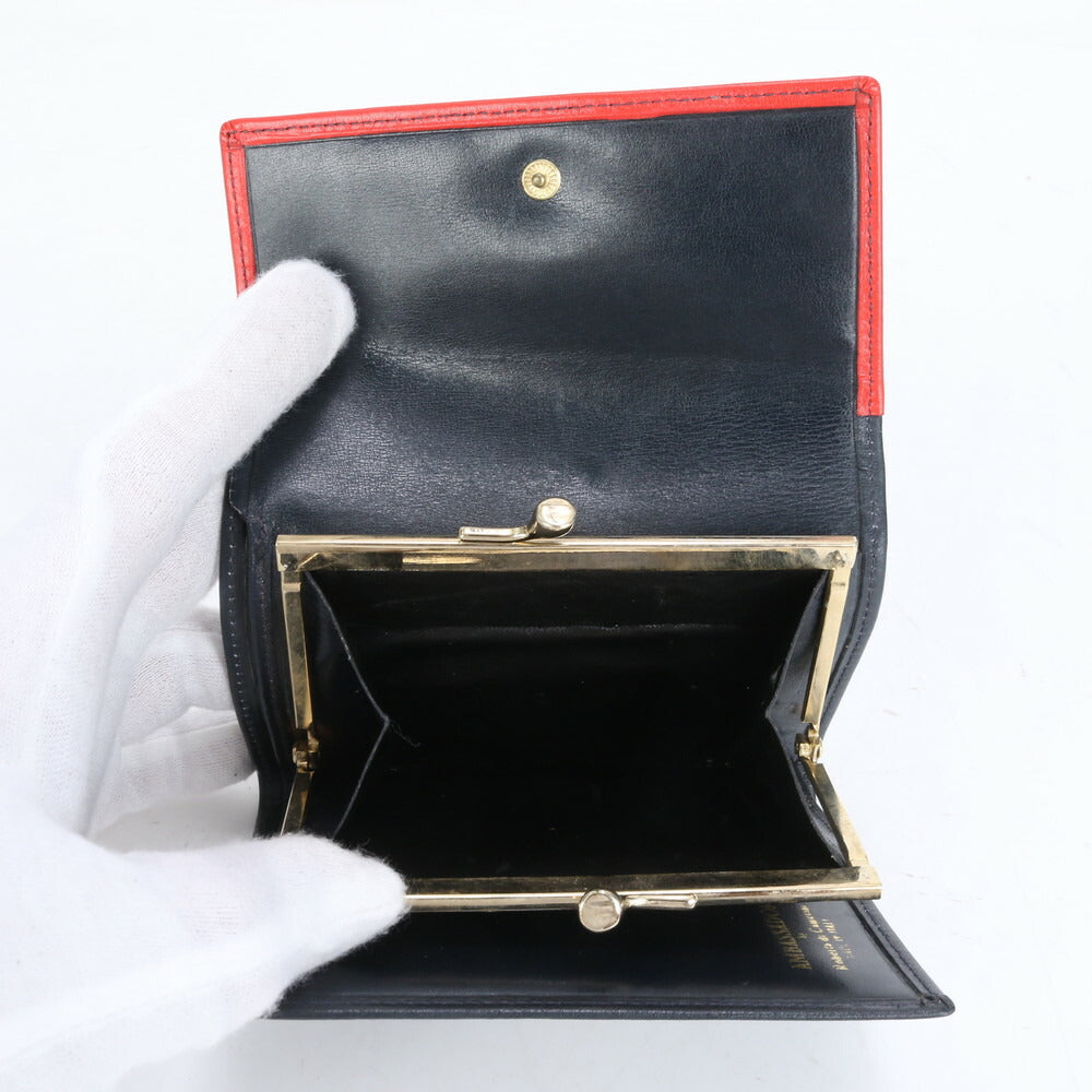 ロベルタ ディ カメリーノ レザー 三つ折り 財布 がま口 二つ折り コンパクト ウォレット ラウンドファスナー レディース RUE CF6-8