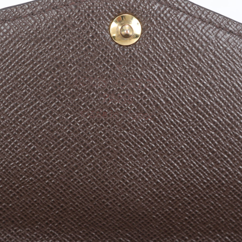 極美品 現行品 ルイヴィトン RFID ダミエ ポルトフォイユ サラ N63209 レザー 長財布 ロング ウォレット メンズ レディース ECE CG10-7