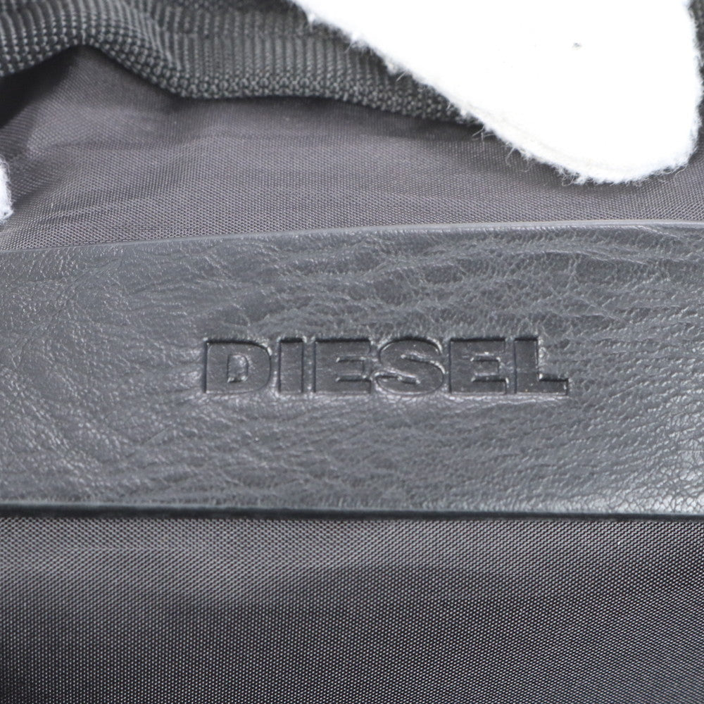 極美品 ディーゼル デニム セカンドバッグ クラッチ ポーチ 通勤 ビジネス ブラック 黒 紳士 A4 メンズ ECE CG28-6