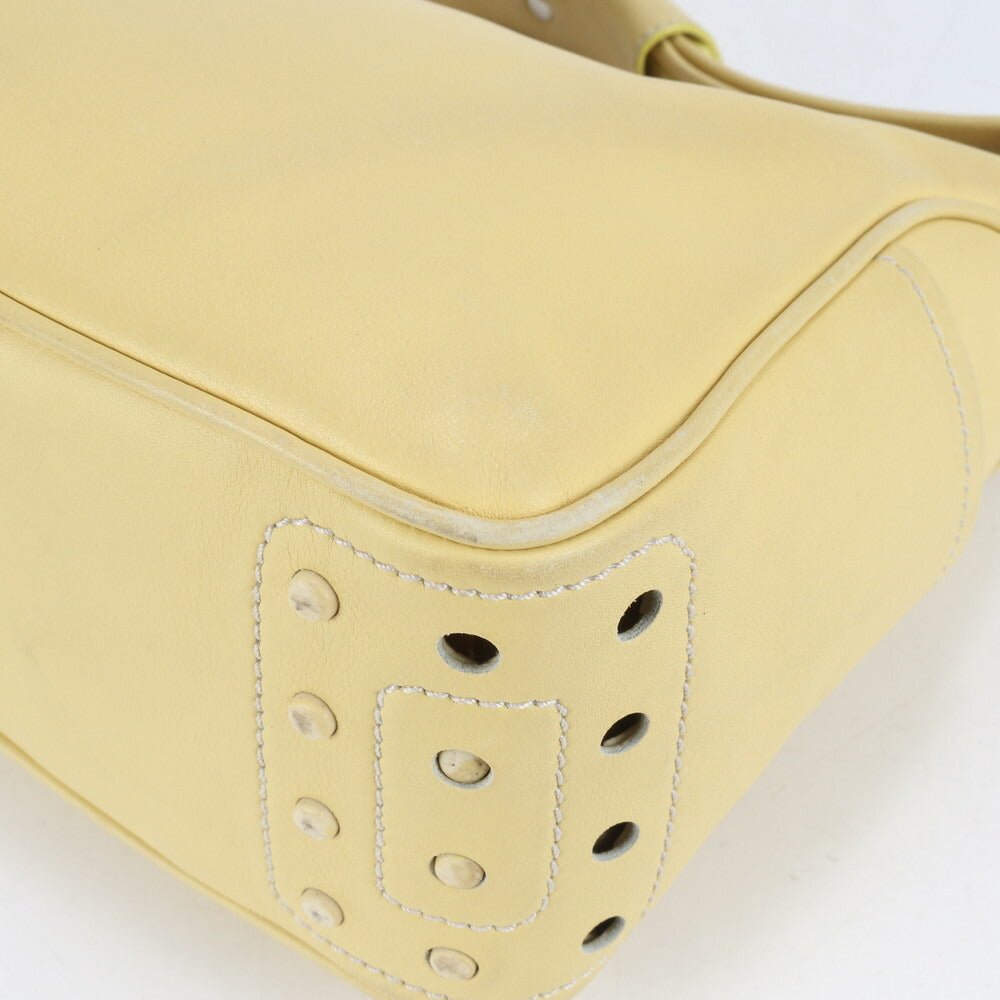 トッズ レザー ショルダーバッグ 肩掛け ワンショルダー トート ハンド シルバー 金具 レディース RRE CH18-10