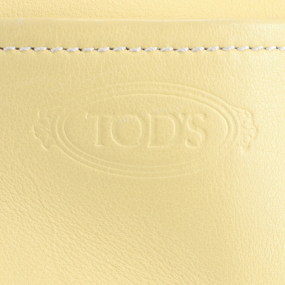 トッズ レザー ショルダーバッグ 肩掛け ワンショルダー トート ハンド シルバー 金具 レディース RRE CH18-10