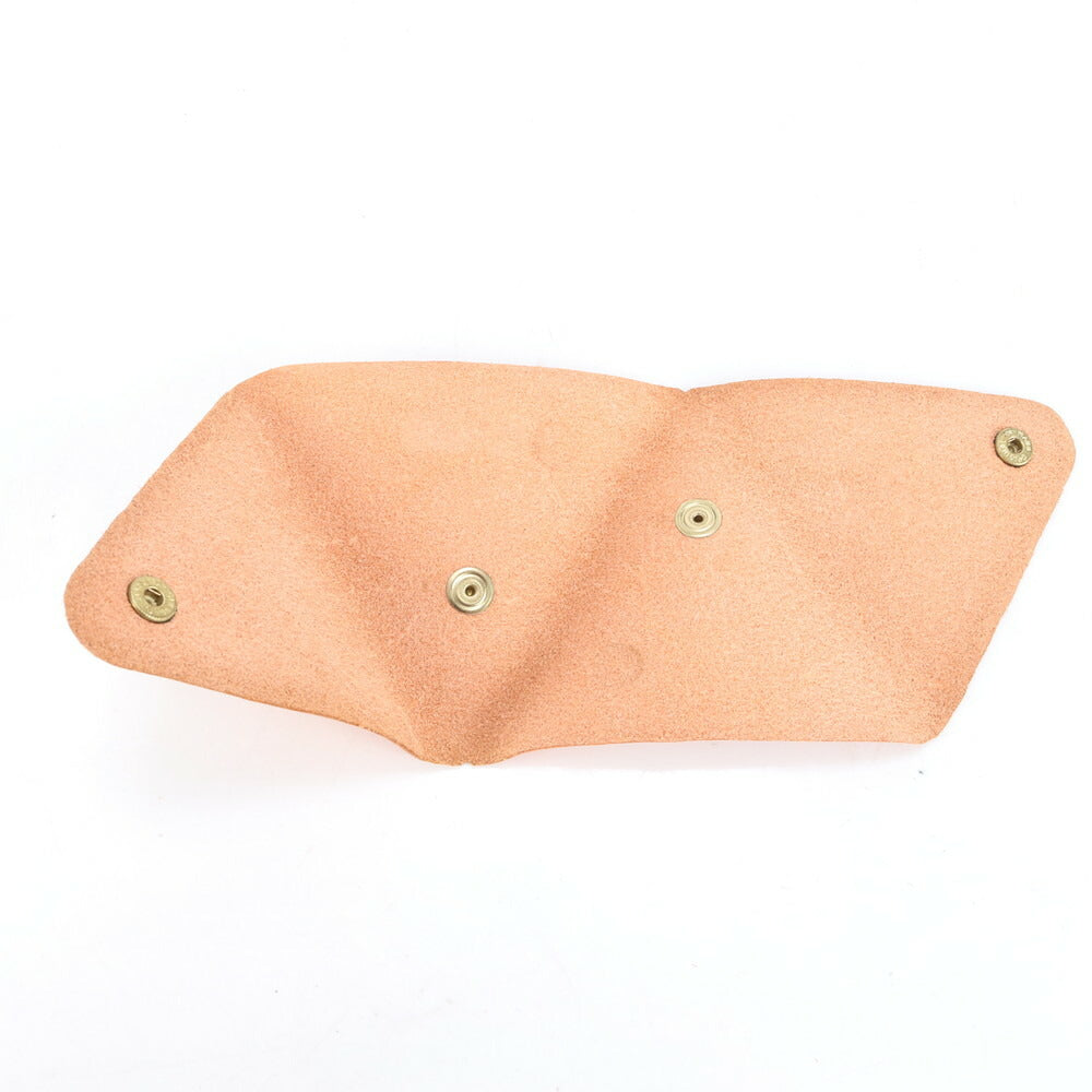 新品同様 現行品 イルビゾンテ イタリア製 レザー コインパース ケース トライアングル コンパクト ウォレット レディース RUE CK26-5