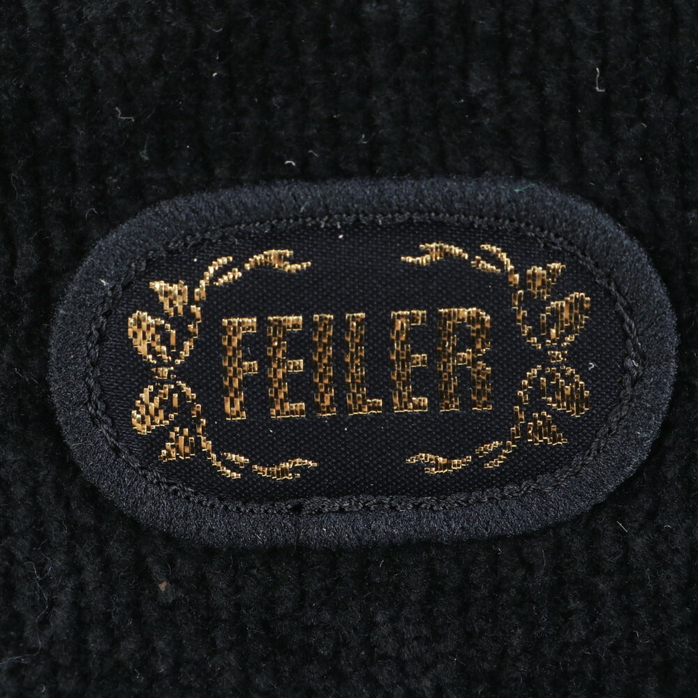 美品 フェイラー フラワー 花柄 ワンショルダー レザー ショルダーバッグ 肩掛け トート ハンド ブラック レディース RRE CK15-3