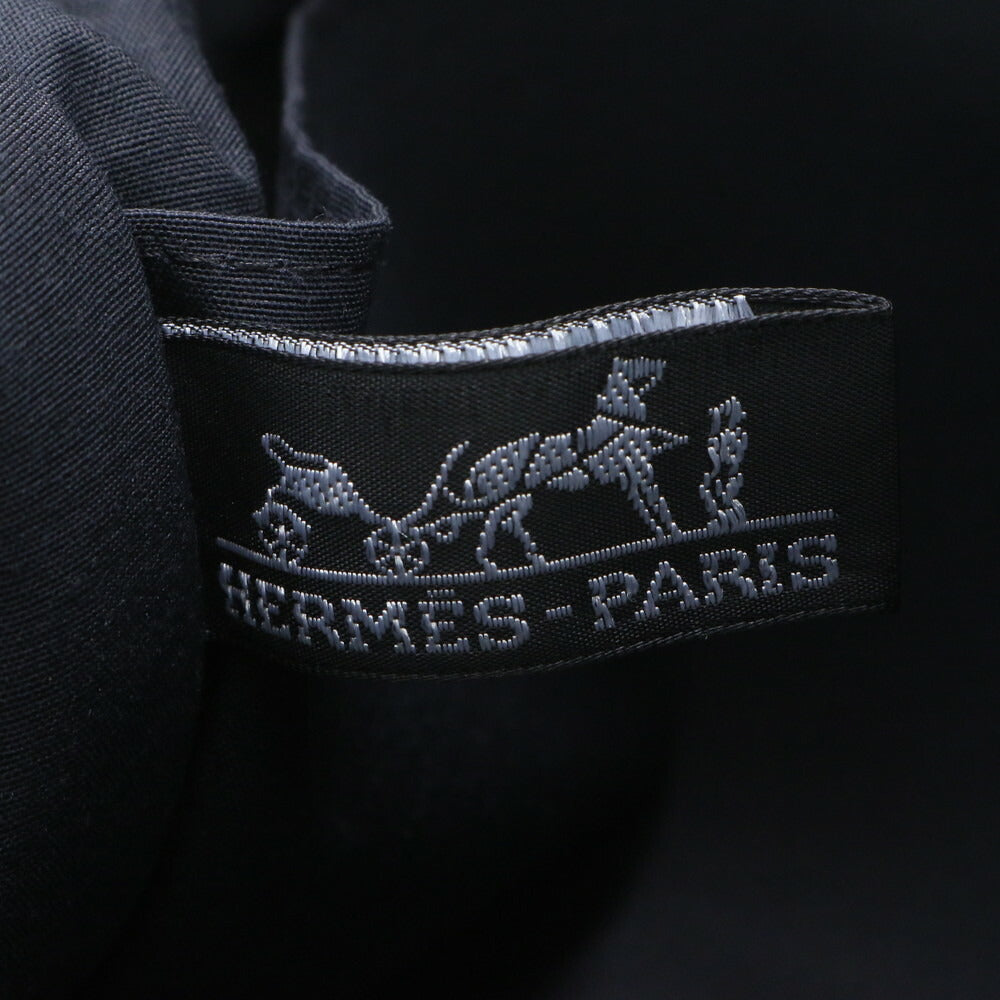 美品 エルメス フールトゥ セカンドバッグ クラッチ ポーチ 通勤 ビジネス ブラック 黒 紳士 メンズ RUM CK25-8