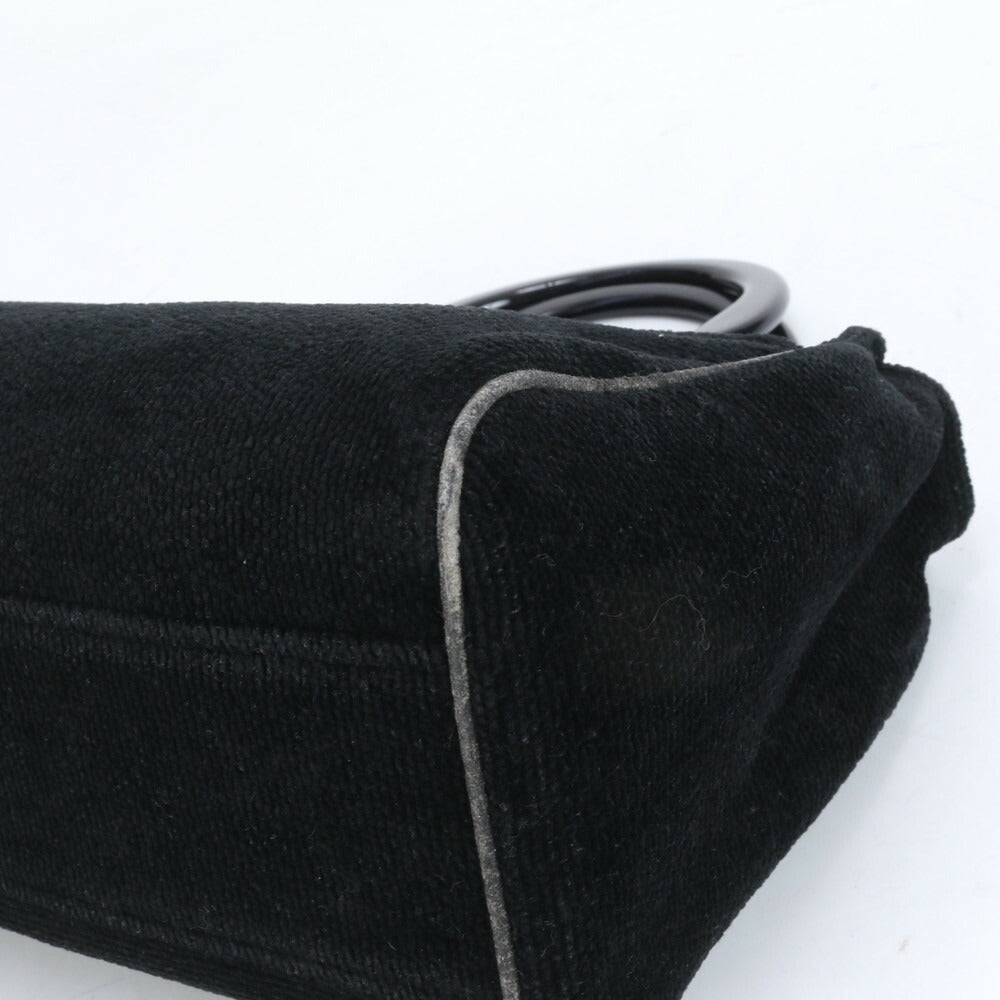 フェイラー シュニール織 フラワー 花柄 トート バッグ 肩掛け ショルダー ハンド ブラック 黒 ゴールド 金具 レディース EUE CL5-3