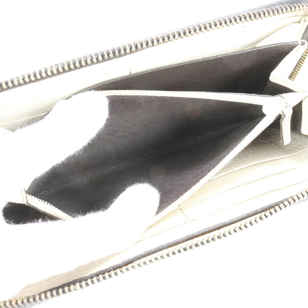 グッチ GG ソーホー フリンジ レザー 長財布 二つ折り ロング ウォレット ラウンドファスナー 282413 レディース RCE CM12-10