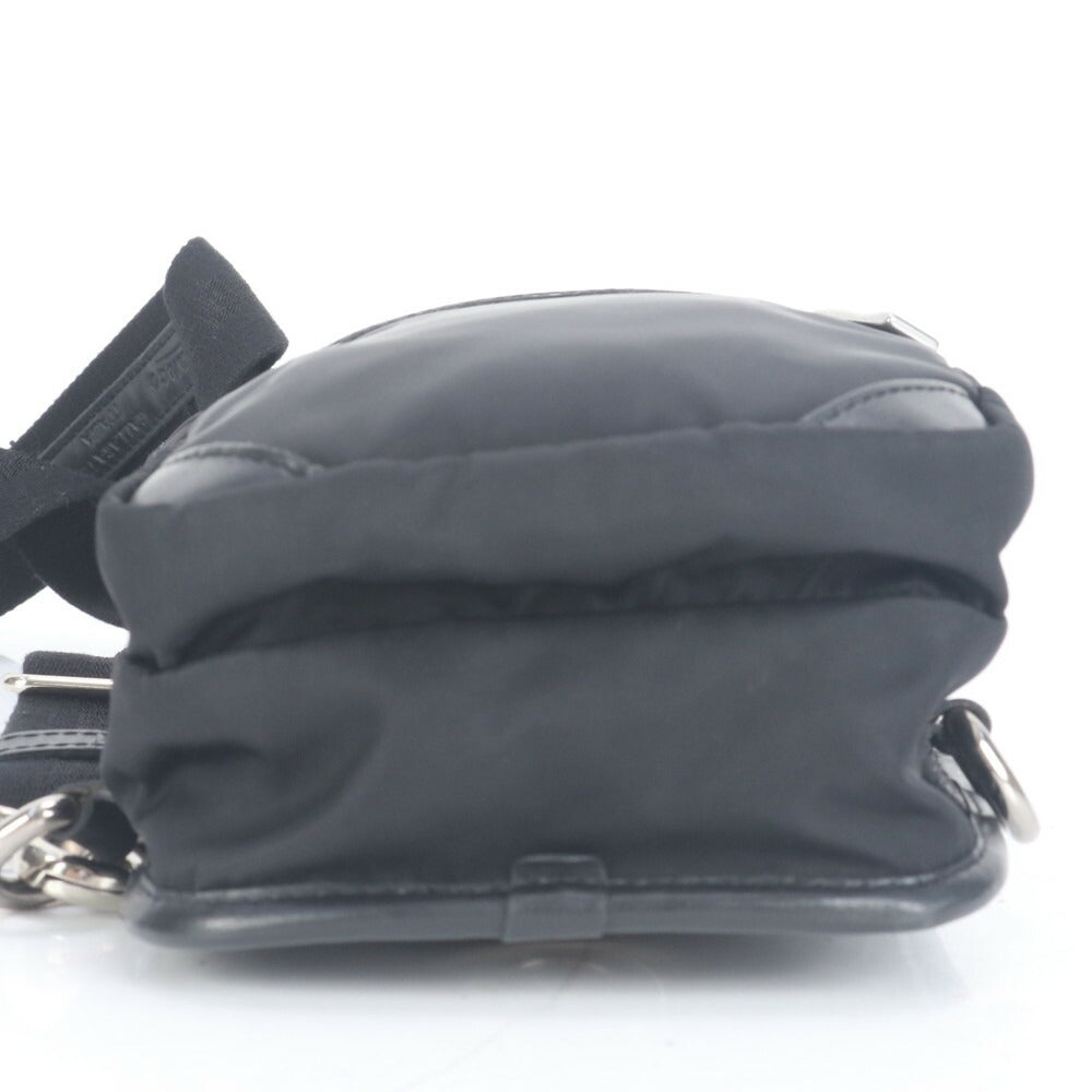 美品 オロビアンコ イタリア製 ジャコミオ レザー ショルダーバッグ 斜め掛け ボディ ウエストポーチ ショルダー メンズ ECE CN4-3